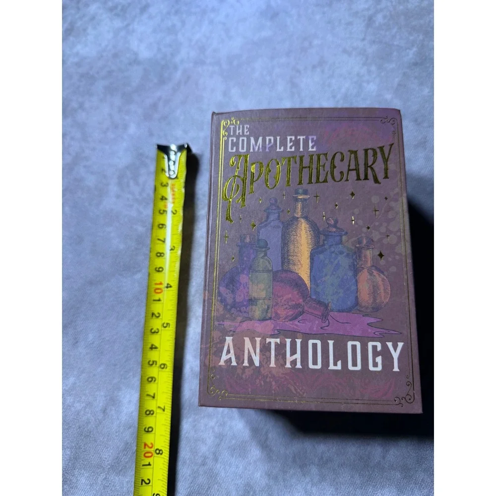 Greenbrier The Complete Apothecary Anthology Book Box Decorative Storage 7.5in